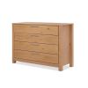 FarmHouse Traditional Rustic Acacia 4 Drawer Dresser