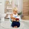 Blue Toddler Potty Splash Proof Training Toilet