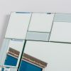 Modern 31.5 x 23.6 inch Rectangle Bathroom Mirror with Unique Border