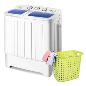 Small 110v Compact Twin Tub Washing Machine Washer Spinner