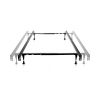 Twin / Full Bed Frame with Smooth-Glide Legs and Headboard Brackets