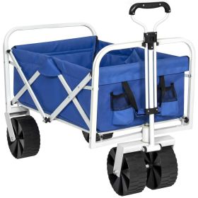 Folding Sturdy Utility Wagon Garden Cart