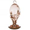 Copper and Glass Hummingbird Feeder - 32 Fl. oz. Nectar Capacity