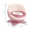 Pink Toddler Potty Splash Proof Training Toilet